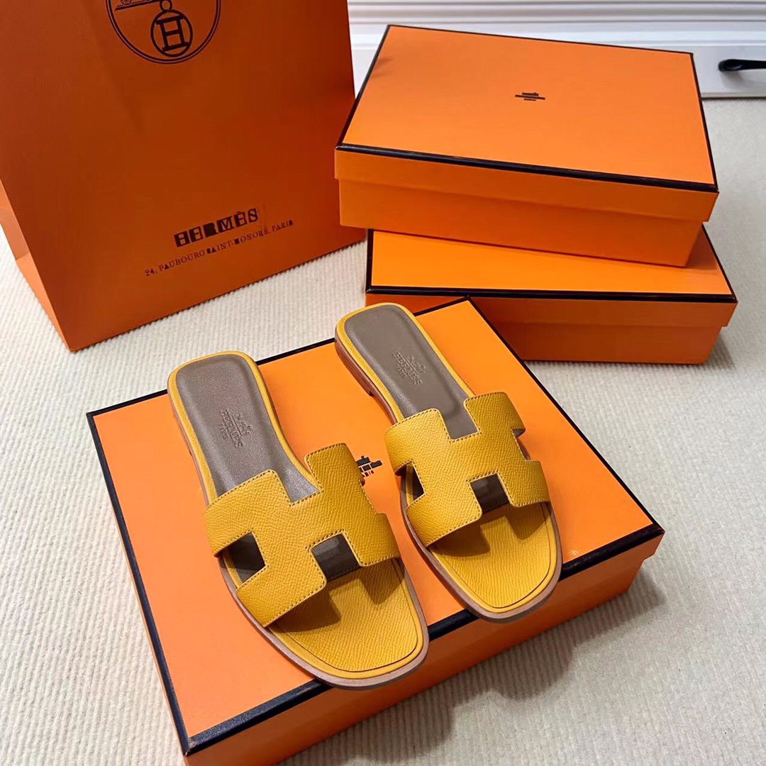 에르메스 올수공 오란 슬리퍼 샌들 앱송 49